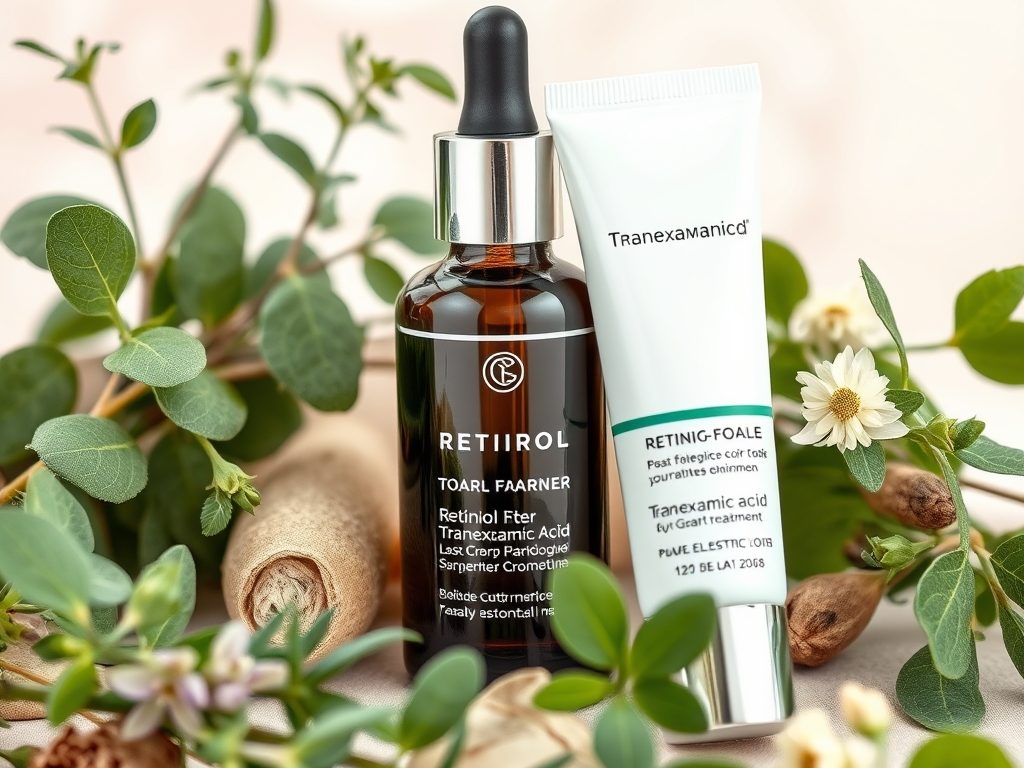 Retinol a kwas traneksamowy w pielęgnacji: kiedy stosować, jak łączyć i unikać podrażnień