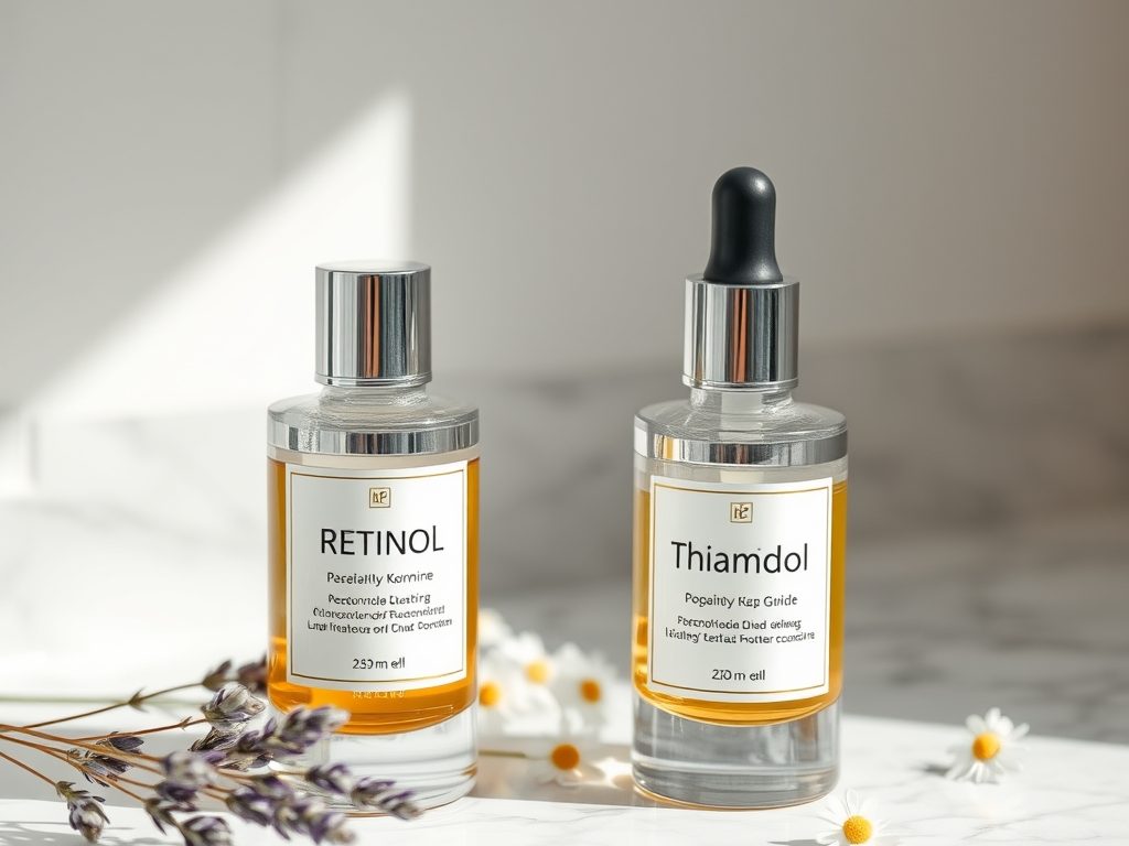 Retinol i thiamidol w pielęgnacji przebarwień: jak łączyć skutecznie i bezpiecznie