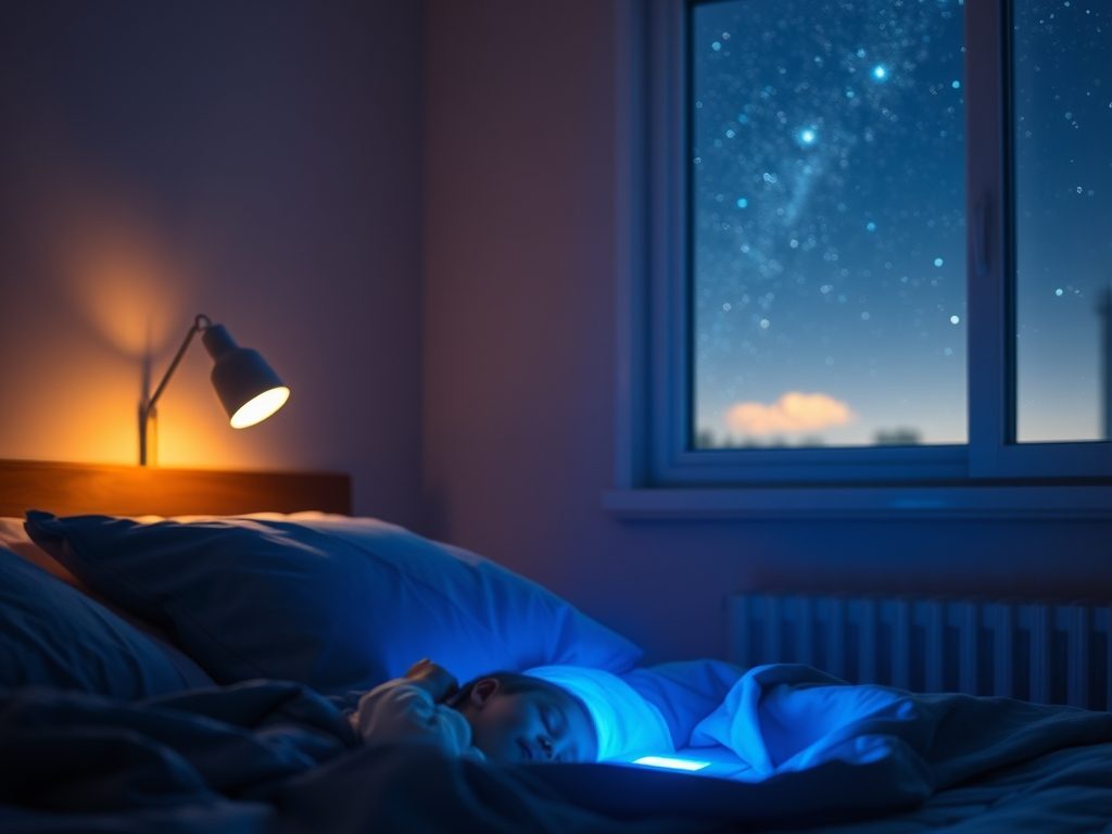 Niebieskie światło wieczorem: jak wpływa na sen i skórę oraz jak się przed nim chronić